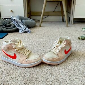 Jordan 1 Mid SE Corduroy Sail Pink